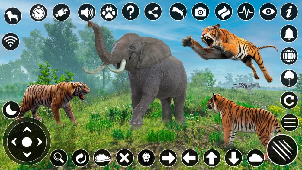 Tiger Simulator 3D Unblocked chơi game thoải mái tại trường học