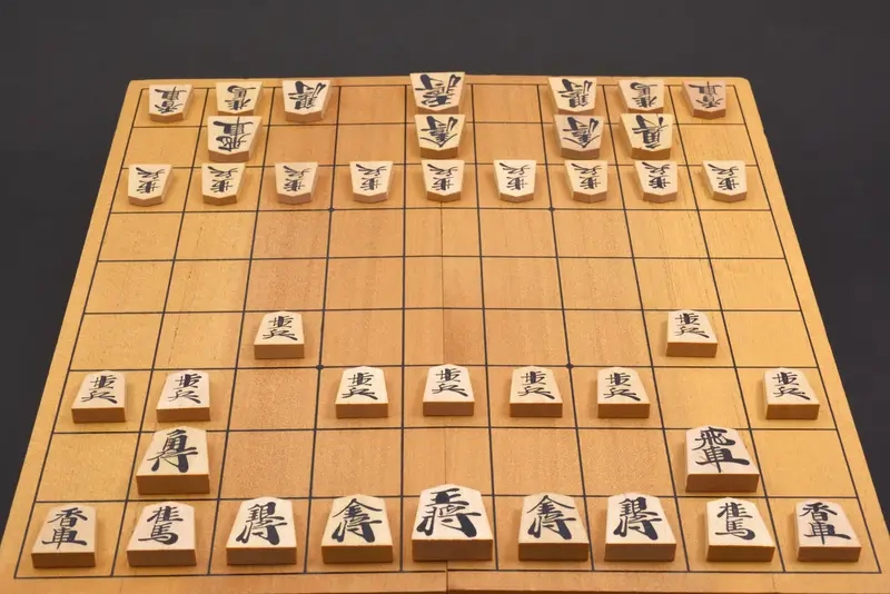 Sơ đồ minh họa chiến thuật cờ Shogi phổ biến hiệu quả