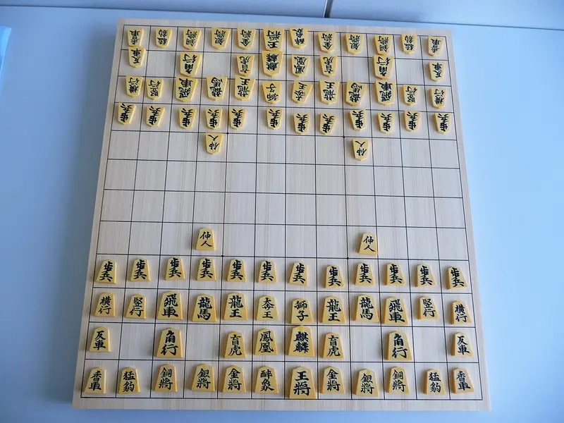 Sơ đồ nhập môn cờ Shogi cơ bản dễ hiểu
