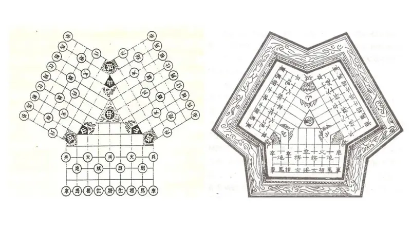 Không gian tái hiện cờ Tam Quốc truyền thống xưa