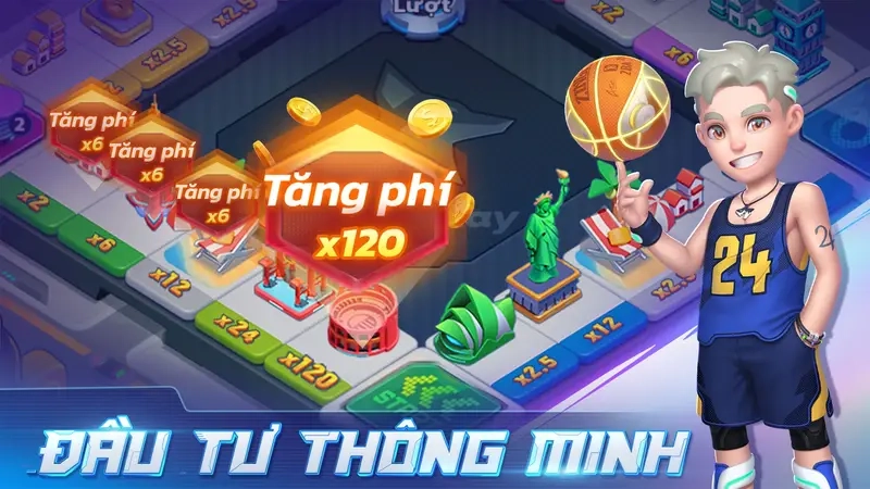 Biểu đồ chi phí trong giá cờ Tỷ Phú tham khảo nhanh