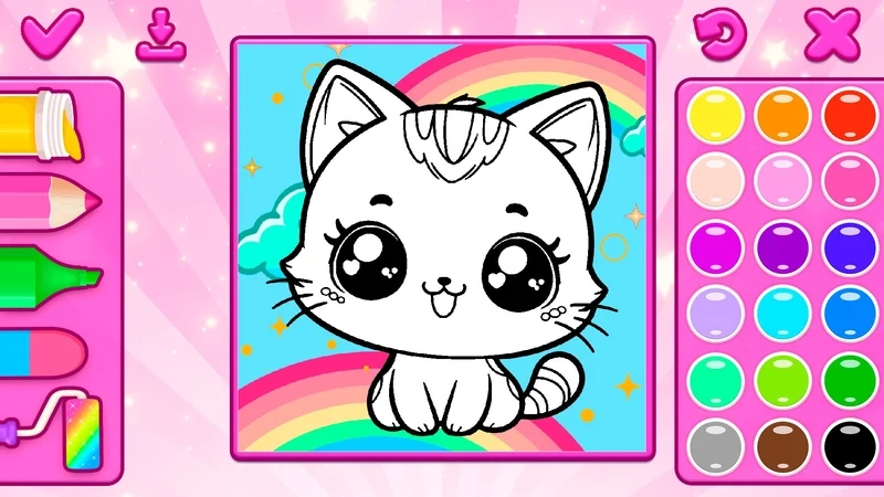 Trải nghiệm mượt mà coloring games android