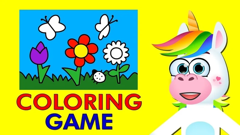 Tô màu đáng yêu với cute coloring games