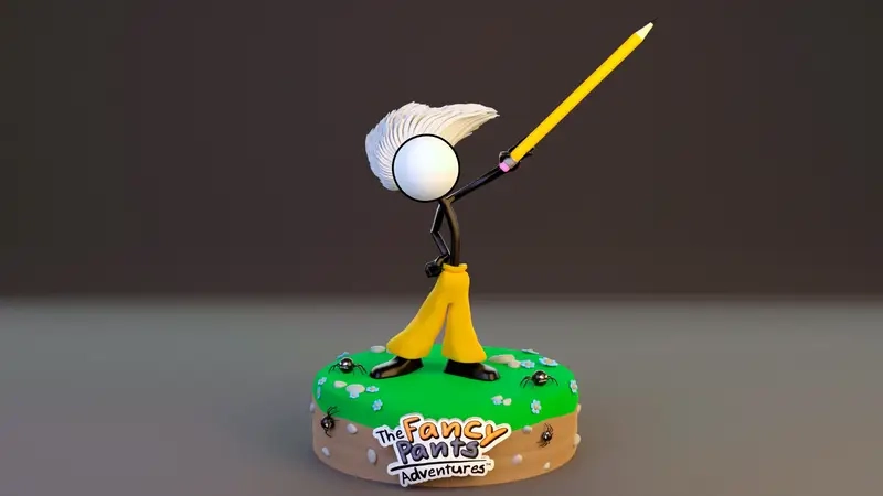 Mẹo vượt màn Fancy Pants Adventure trong cảnh hành động