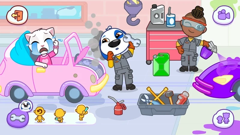 Trải nghiệm dễ dàng với my talking tom friends chơi miễn phí