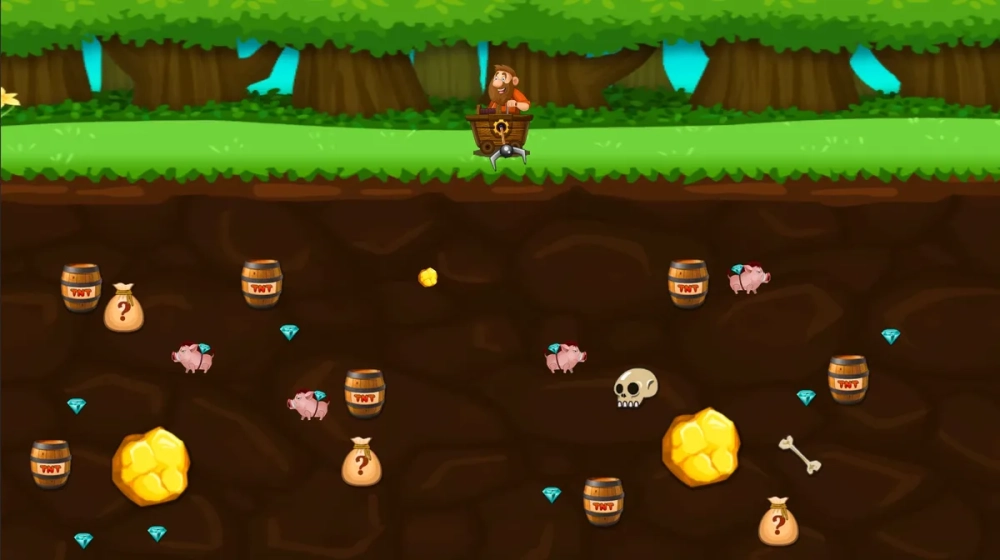 Nắm rõ cấu trúc màn chơi đào vàng cổ điển để tối ưu hóa điểm số