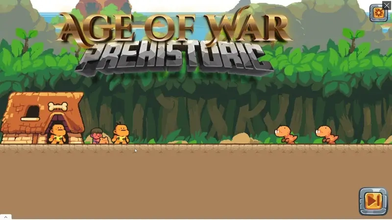 Age of War game chiến lược với bản đồ rộng