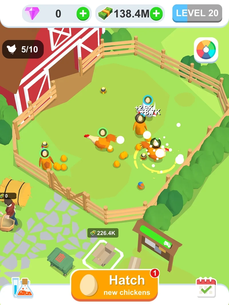 Thưởng thức egg inc. gameplay sống động