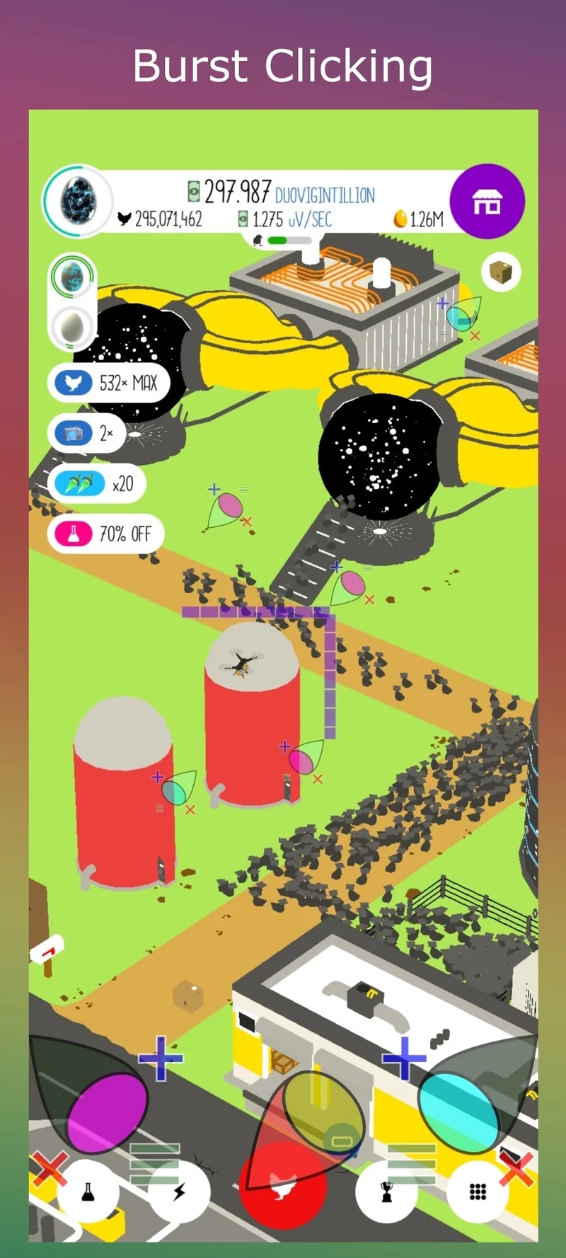 Cài đặt mượt mà egg inc app trên thiết bị