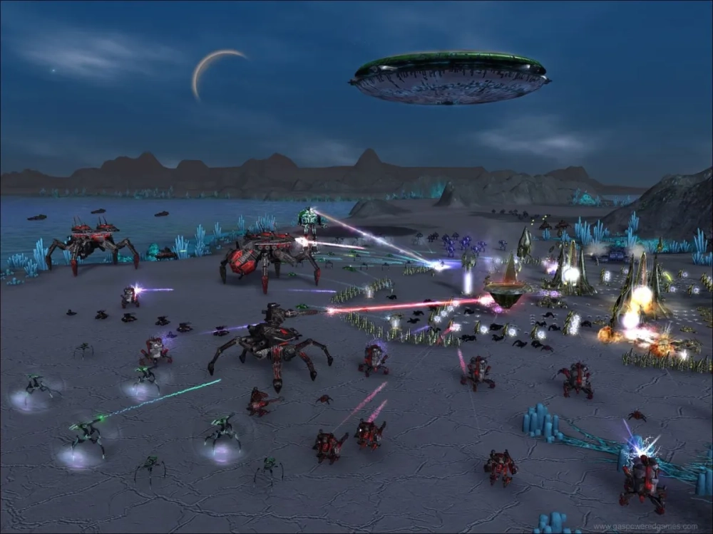  Trải nghiệm đồ họa mới lạ với bản Supreme Commander LOUD mod