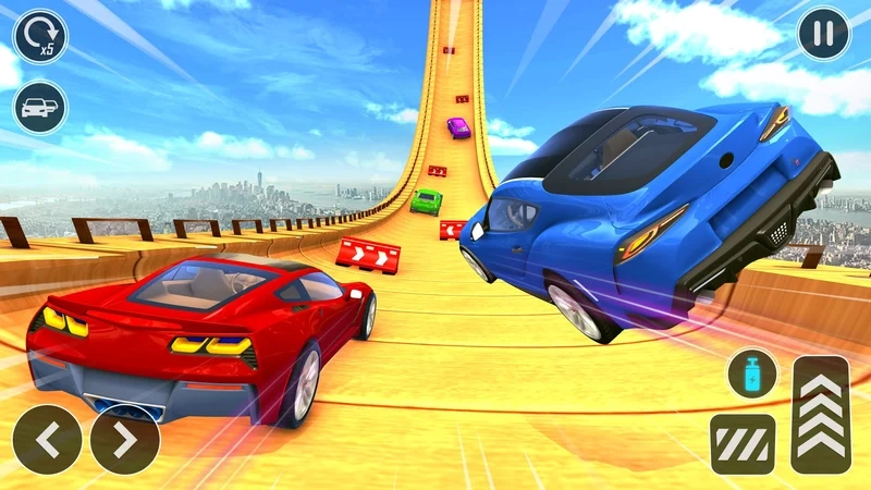 Xem các va chạm hấp dẫn trong car crash extreme game