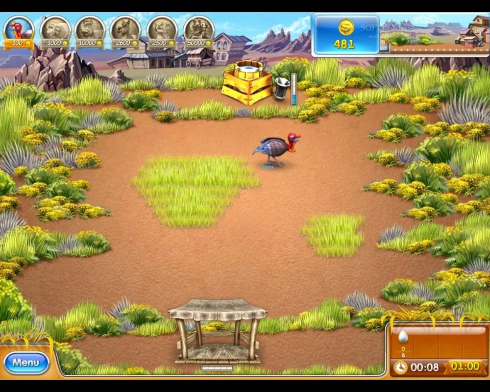Giao diện chơi game farm frenzy 2 trên máy tính cực mượt