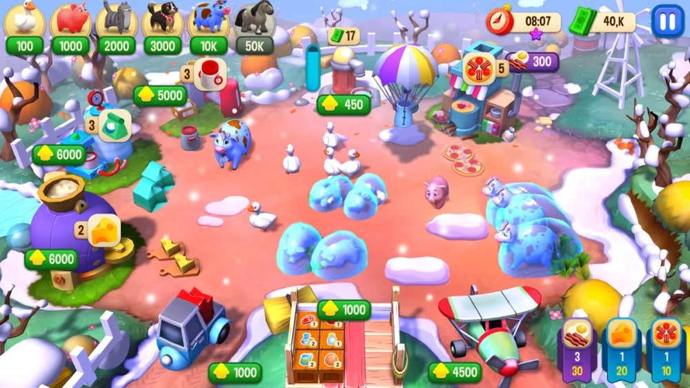  Khám phá bản đồ đa dạng trong farm frenzy 3 madagascar cực cuốn