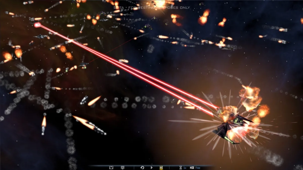 Giao diện Galactic Civilizations III gameplay kịch tính trong combat