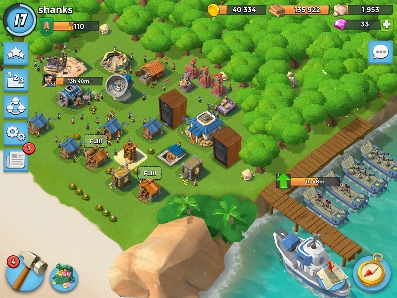 Chiến lược thông minh giúp bạn áp dụng cách chơi boom beach hiệu quả