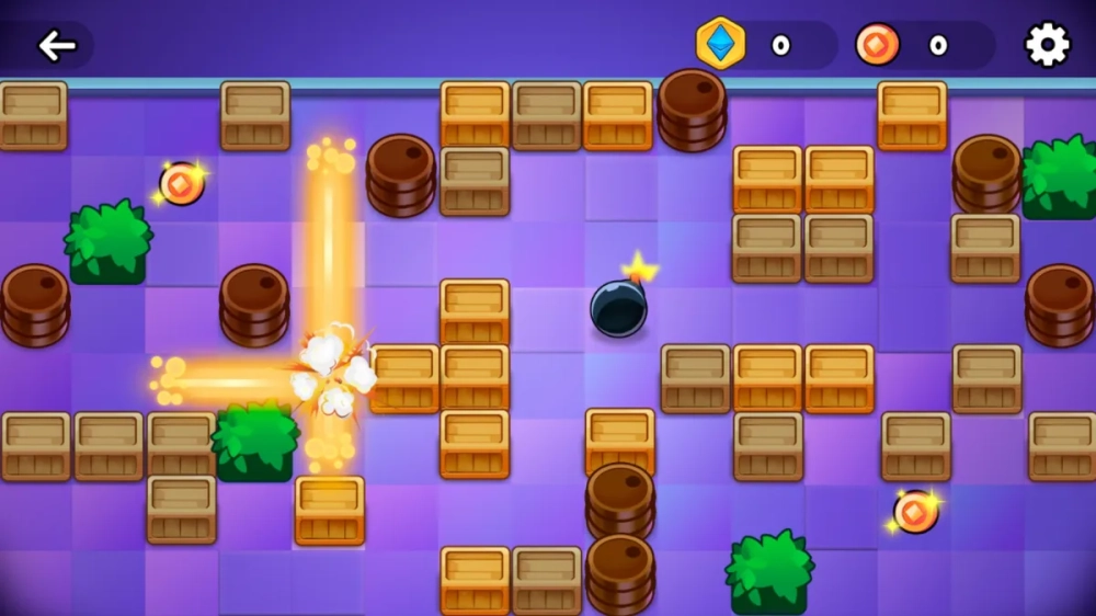 Game đặt bom it phong cách retro nhưng vẫn đầy lôi cuốn