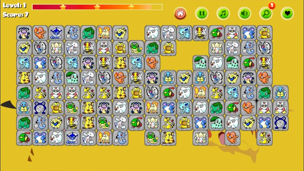 Game Pikachu phiên bản mới với hệ thống thú cưng đa dạng