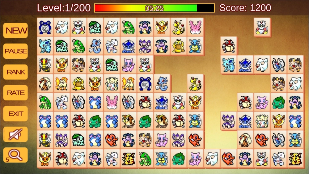 Giao diện chơi Pikachu văn phòng online mượt mà trên trình duyệt