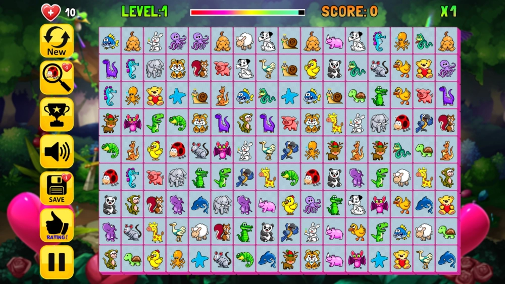 Game nối thú cổ điển phiên bản dành riêng cho thiết bị di động