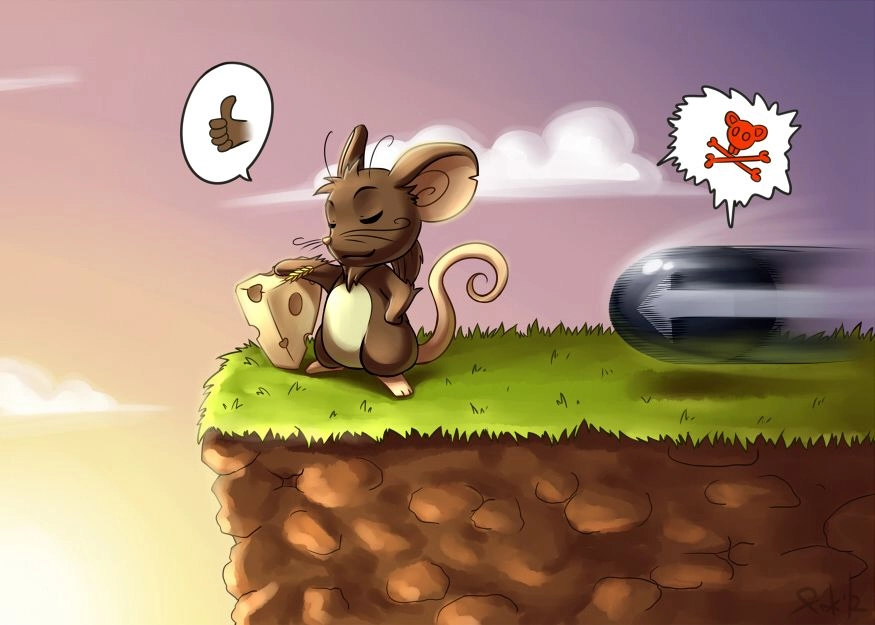 Kỹ thuật wall jump giúp chuột leo tường thẳng đứng cực nhanh