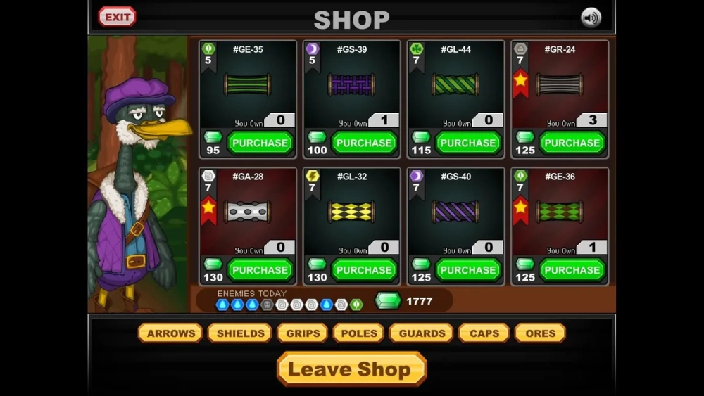 Giao diện menu chính khi tải jacksmith play về máy tính