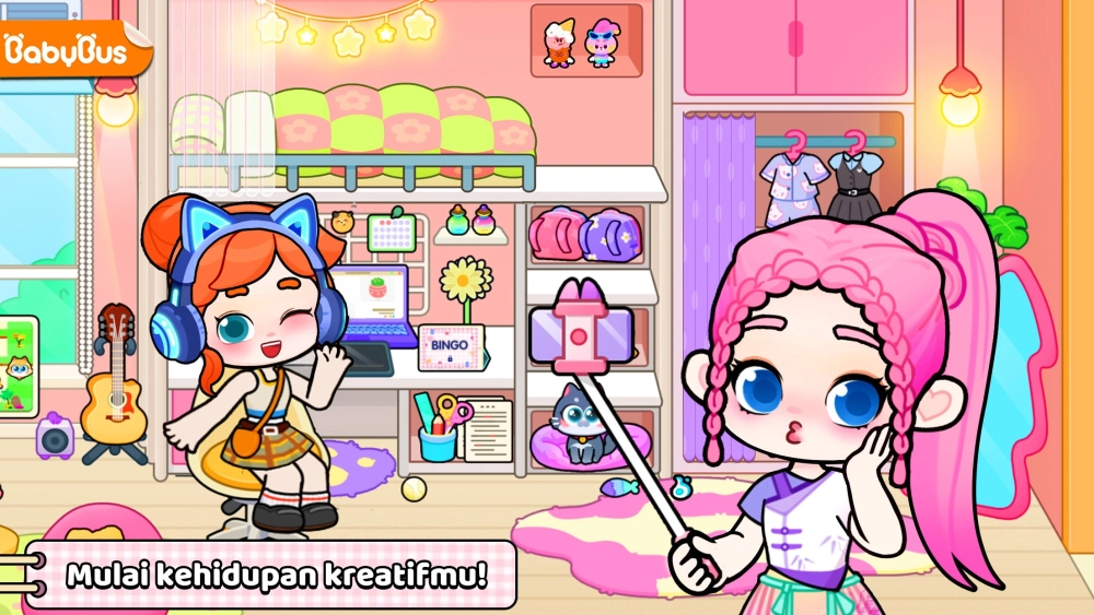 Hướng dẫn trang trí bánh kem trong game Y8 con gái nấu ăn