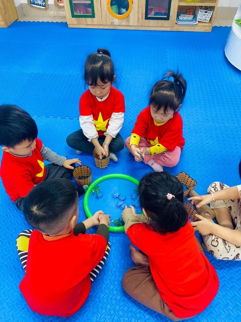 Chuẩn bị trước khi chơi gắp cua bỏ giỏ