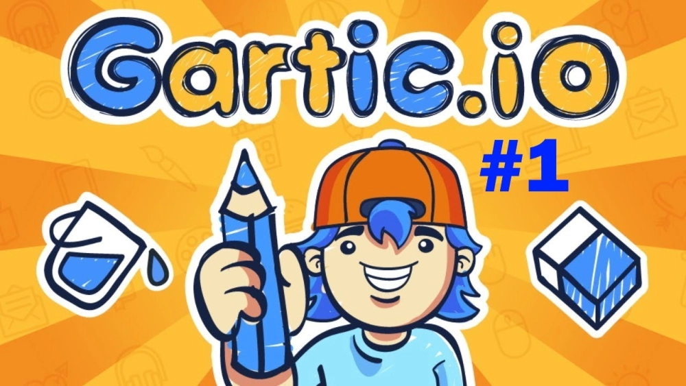 Tác phẩm Gartic.io vẽ anime nhân vật Naruto đẹp không kém gì bản gốc.