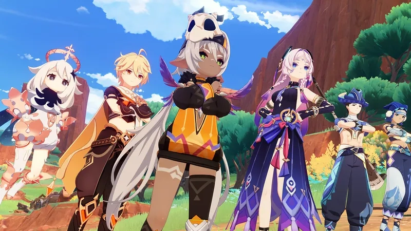 Tham gia genshin impact online cùng bạn bè