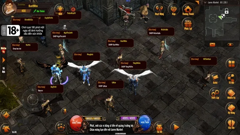 Mẹo hack lục địa loren mu an toàn không rủi ro