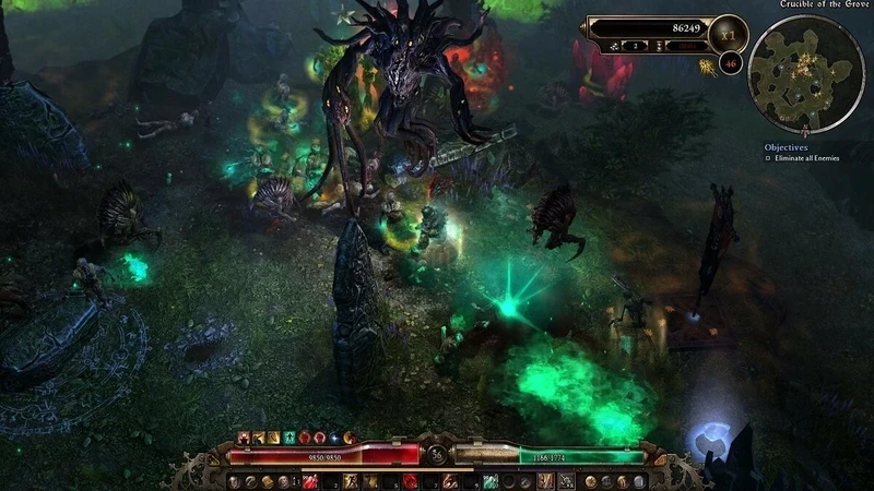 Khung cảnh suy tàn trong grim dawn hậu tận thế
