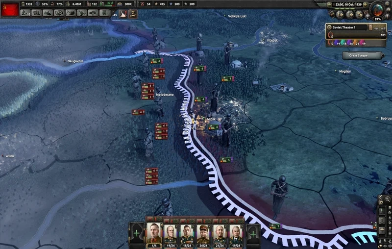 Ngắm hearts of iron iv hình ảnh chi tiết từng bản đồ