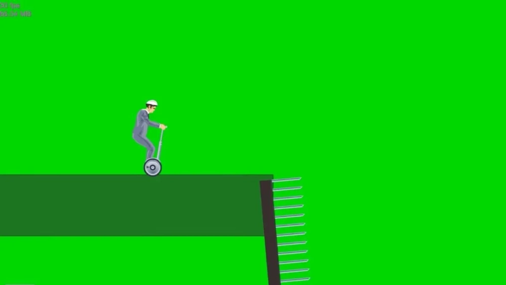 Hình ảnh các tai nạn khó đỡ trong Happy Wheels khiến bạn bật cười