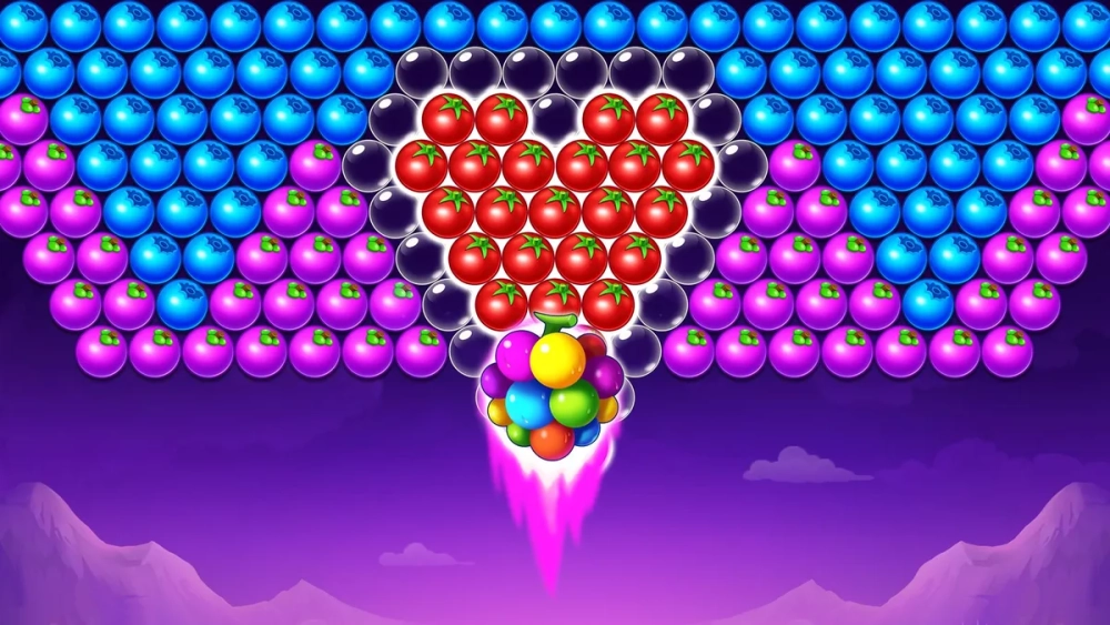 Bubble shooter pro 2 bản web mới nhất với hiệu ứng mượt mà