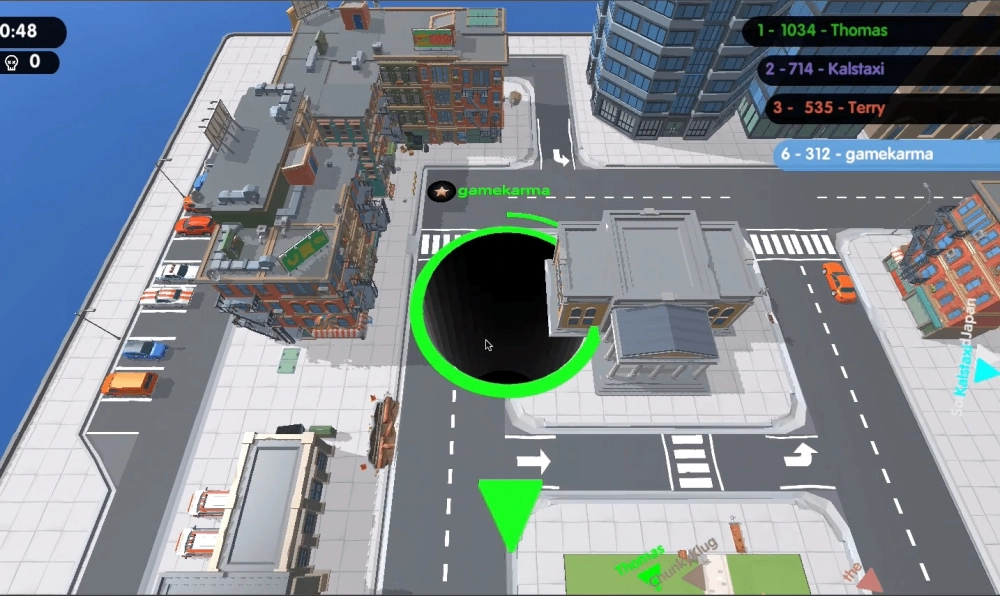 Mẹo trở thành hố đen to nhất bằng cách ăn vật phẩm nhỏ