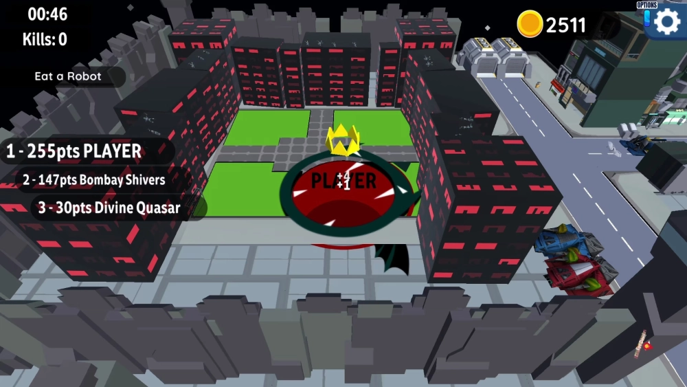 Cách chơi chế độ Battle Royale Hole.io để giành chiến thắng