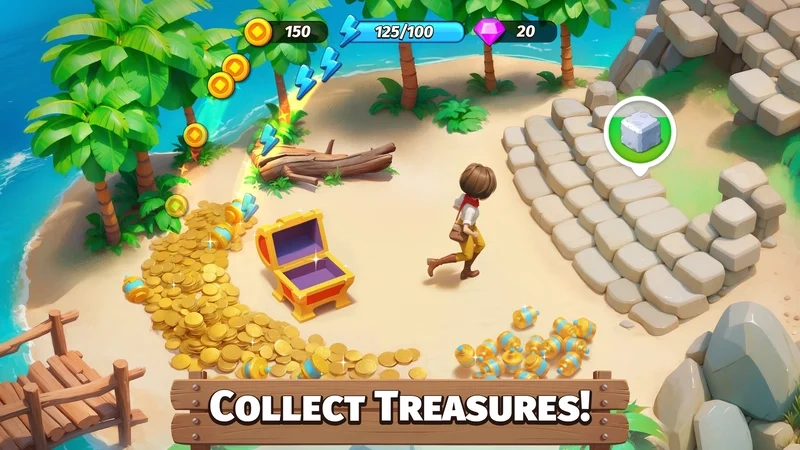 Phiêu lưu xây đảo trong island family game thú vị