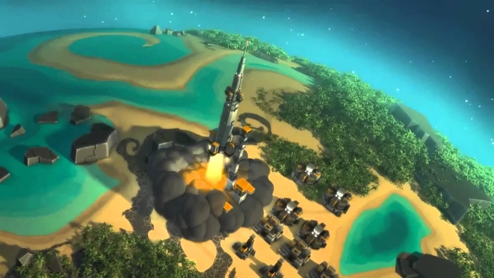 Giao diện quản lý đa hành tinh trong bản TITANS