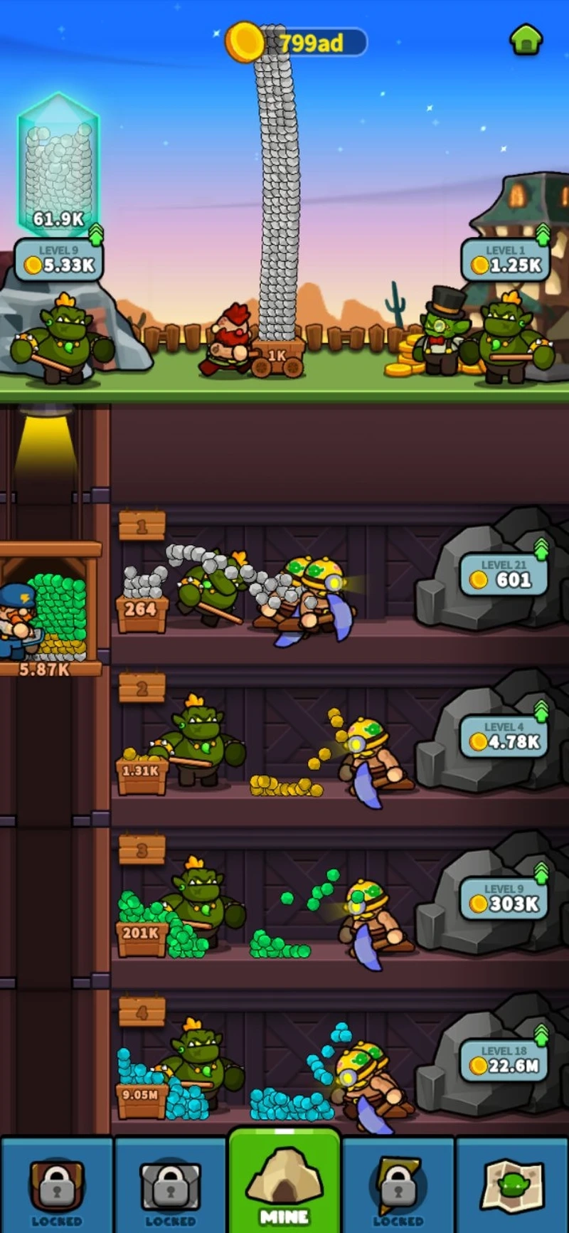 Áp dụng idle miner tycoon tips & tricks để chơi nhàn mà lời cao