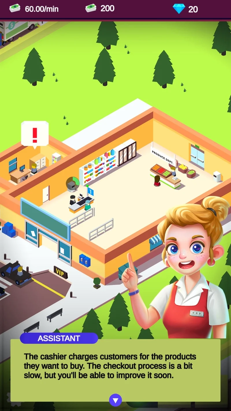 Chờ đón bản cập nhật mới qua idle supermarket tycoon coming soon