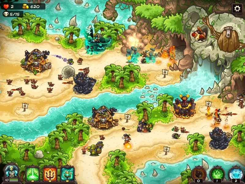 Chiêm ngưỡng mọi cảnh đẹp với kingdom rush hình ảnh game