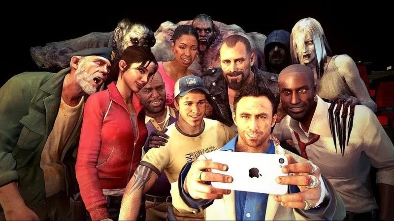 Trải nghiệm game L4D bắn zombie