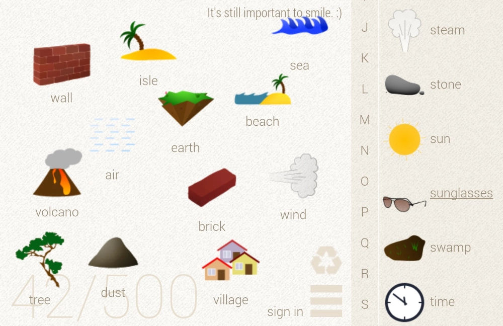 Little Alchemy 2 time combinations và cách sử dụng thời gian