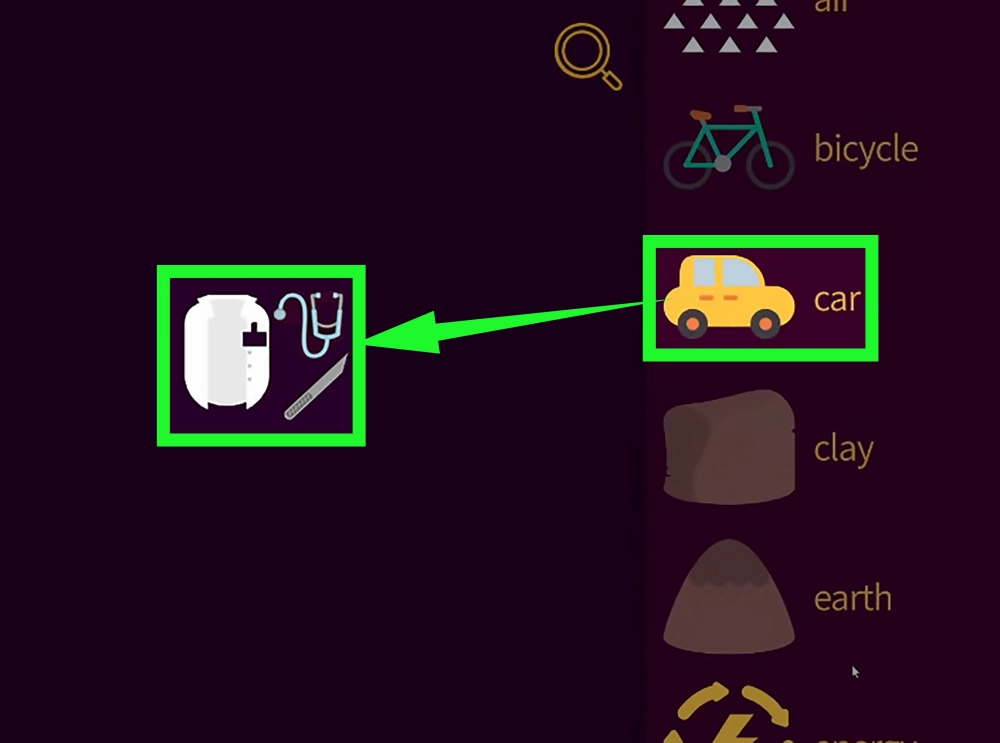 Little Alchemy 2 myths and monsters với các sinh vật huyền thoại