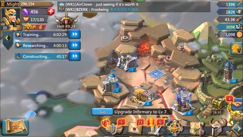 Chinh phục chiến trường với lords mobile game chiến thuật