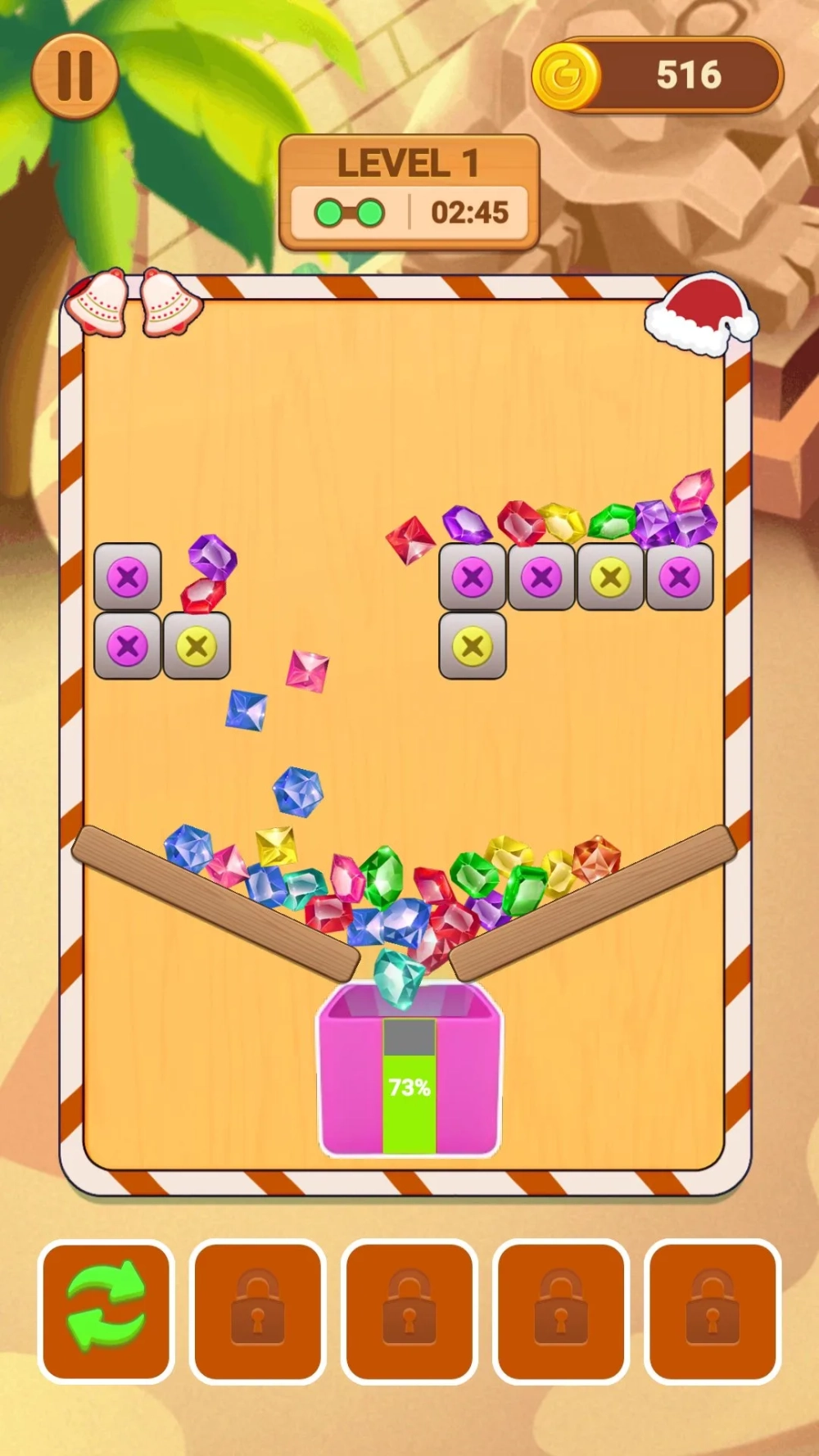 Cách mời bạn bè chơi Match Masters nhận thưởng vòng quay Free