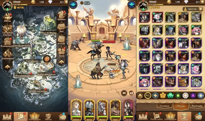 Chinh phục những thử thách cam go tại afk arena đảo vô vọng