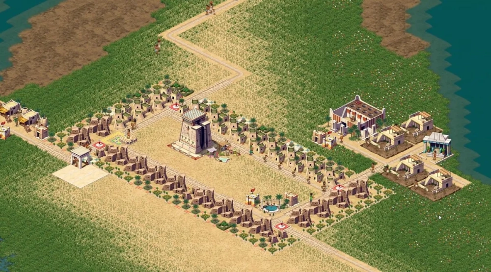 Pharaoh cách xây kim tự tháp nhanh nhất với đội ngũ phu phen