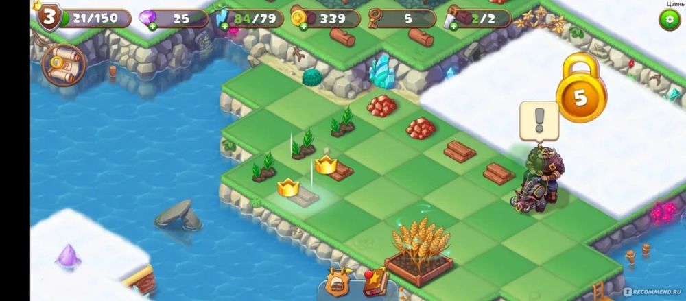 Lâu đài của các anh hùng sau khi nâng cấp tối đa