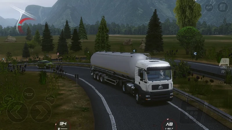 Trải nghiệm lái trên điện thoại với cách chơi truckers of europe 3 trên điện thoại